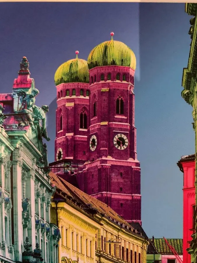 Modernes Studio Zentral In Munchen Gelegen Lägenhet 0*, München Tyskland